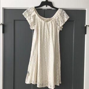 Roxy white off the shoulder dress